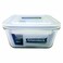 Glass Lock Square New Taper Storage Container 920ml