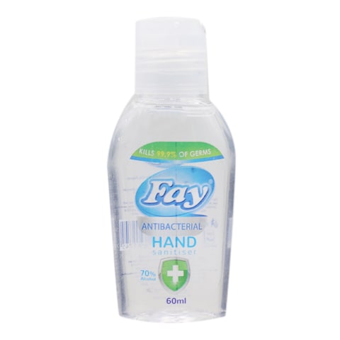 FAY HAND SANITISER GEL 60ML