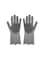 Generic Magic Silicone Gloves With Wash Scrubber Grey 35.7 x 16.5cm