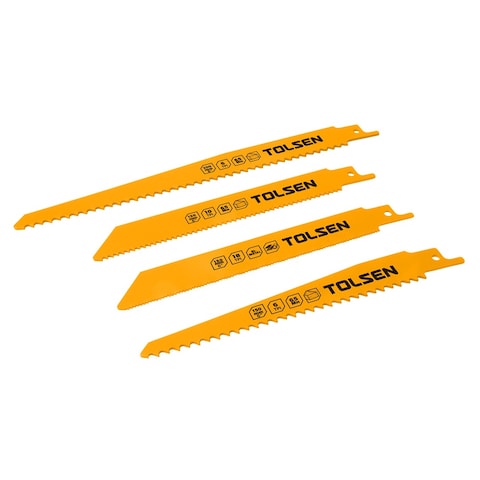 Tolsen,10pcs Reciprocating Saw Blade Set,76830,