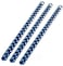 Generic Plastic Binding Rings-12mm-Blue-100 Pcs