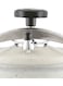 Alsaif Aluminium Pressure Cooker, 8L, Beige/Silver/Black