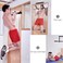 Generic-220LB Doorway Pull Up Bar Strength Training Fitness Sit Ups and Dips Exercise Muscle Stretch Over Door Pull Up Bar for Home Body Workout Portable Gym System