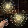 Vivibel Fireworks LED Light, 2 Pieces 120 LEDs Fairy Lights With 8 Modes Lighting Waterproof Copper Wire Lights For Garden Terrace Wedding Party Christmas