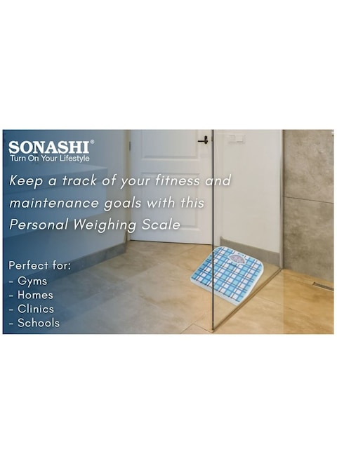 Sonashi Weighing Scale SSC-2212 Blue