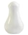 Shallow Bone China Salt Shaker White 8.5cm