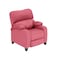 In House Velvet Classic Recliner Chair - Dark Pink - NZ71