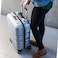 Eminent KH16-20 Hard Casing Cabin Luggage Trolley 55cm Light Silver
