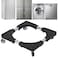 Machine Stand Adjustable Moving Roller for Home Appliances Washing Machines Refrigerators Dryers Dishwashers Heavy Power Tools and Equipment with Wheels