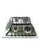 Sonashi 60cm Gas Hob With Electric Ignition System SGH-401FFD Metallic Grey