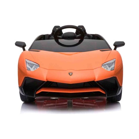 Xiamen Lamborghini Aventador SV Ride-On Car Orange