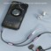 Yesido YAU27 Audio Splitter - Male to Dual 3.5mm Female, Black