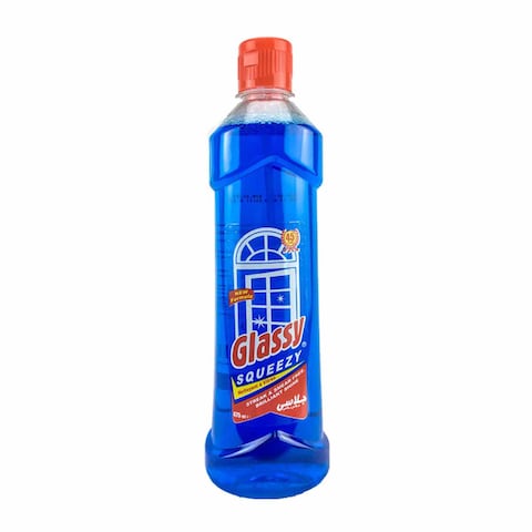 Buy Glassy Glass Cleaner, Aqua - 475 ml in Egypt