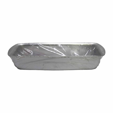 F1 Aluminum Rectangular Cake Mold - Size 3