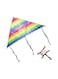 Generic Rainbow Kite With Thread 90Cm