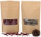 Food Pouches 12pcs Size 20x12x4cm, Kraft Stand Up Food Bags, Zip Lock Reusable Packing Pouches with Transparent Window and Tear Notch Thicken Heat Sealable, or Storing, Cookie and Snack, Paper pouch