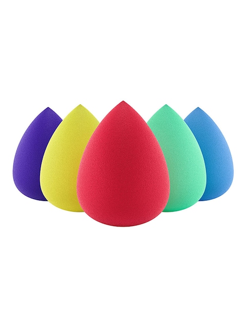 Buy Zenda Naturals Set Of 5 Premium Makeup Blender Sponge Multicolour in UAE