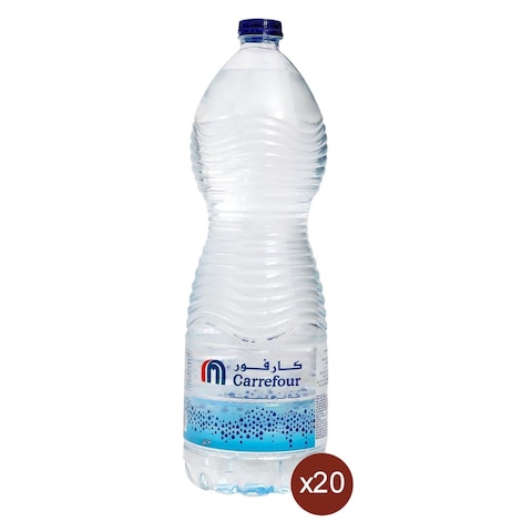 مياه طبيعية كارفور، 600 مل - 20 عبوة