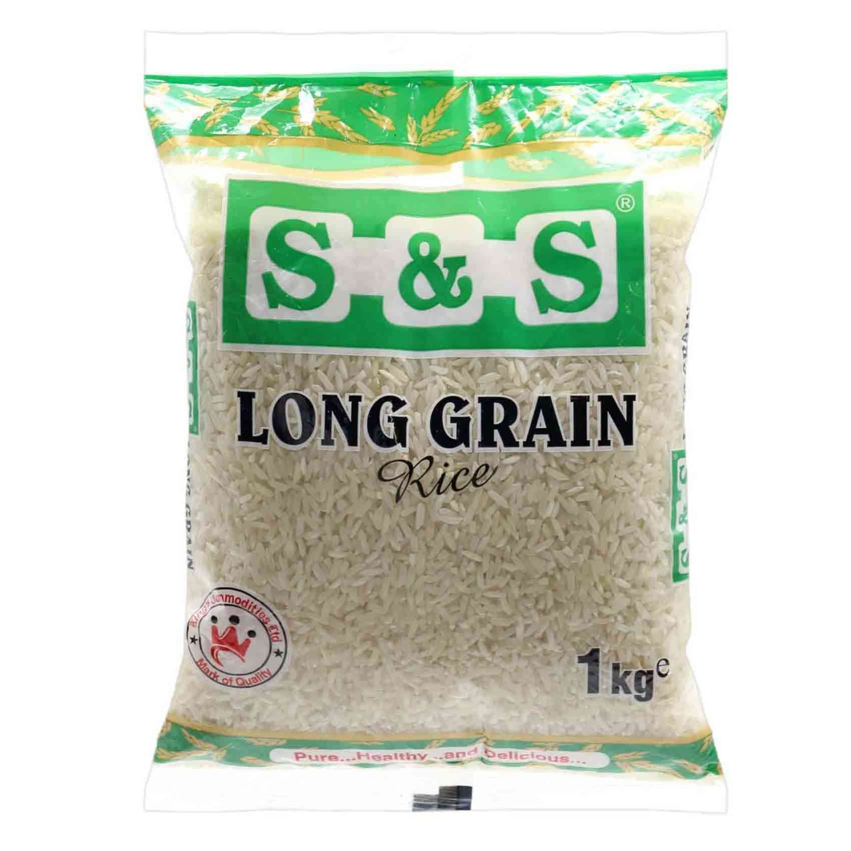 Buy Kings S & S Long Grain Rice 1kg Online | Carrefour Kenya