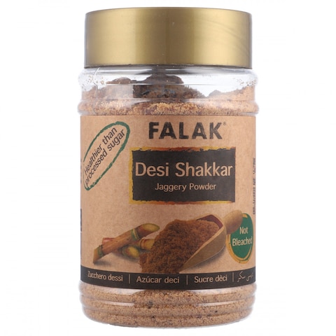 Falak Desi Shakkar Jaggery Powder Not Bleached 500g Online | Carrefour ...