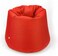 Luxe Decora Fabric Bean Bag Cover Only (XXL, Red)