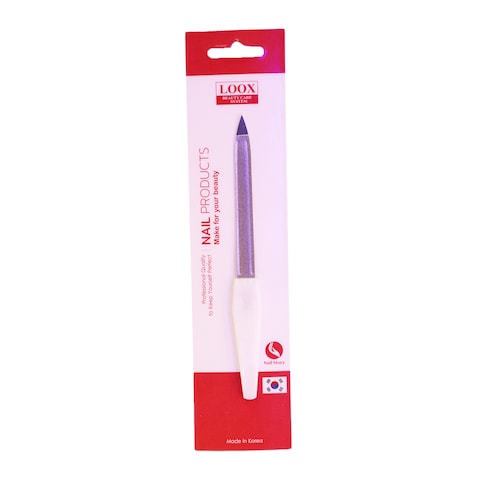 Loox Sapphire Nail File - White