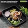 Royalford Roasting Tin &ndash; Large Roaster Pan &ndash; Non-Stick Carbon Steel Baking Tray - Induction Safe Baking Pan - Premium Quality Tin, Elegant Design &ndash; Square Roaster Bakeware, Easy To Clean