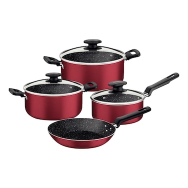 Tramontina Cookware Set Red 7PCS