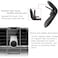 Yesido C64 Magnetic Car Holder L Shape Air Vent Clip - Black