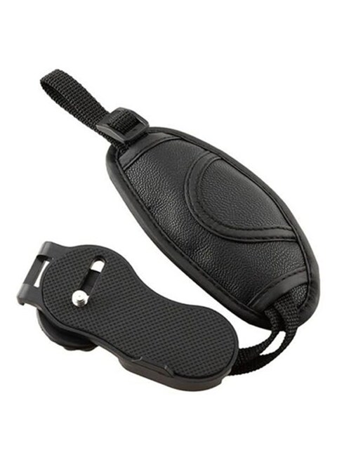 Generic - Hand Wrist Grip Strap For SLR/DSLR Black