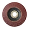 Tolsen,Aluminium Oxide Flap Disc (Fibre backing) ,77212,115x22.2mm,10pc