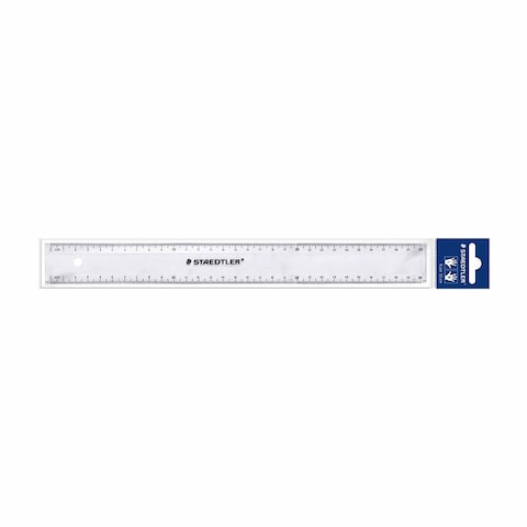 Staedtler Plastic Ruler - 30 cm