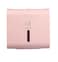 Vsell24&trade; Wall Mounted Self Adhesive Waterproof Tissue Paper Roll Dispenser Toilet Paper Napkin Holder Storage Box Compatible with Roll Paper Tissue Paper for Bathroom Kitchen Living Room Pink/Grey