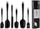 Cuisine Art Silicone Spatula Set - 6 Piece Non-Stick Rubber Spatula Set, Heat-Resistant Spatula Kitchen Utensils Set for Cooking, Baking and Mixing