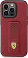CG Mobile Ferrari Gripstand Case For iPhone 15 Pro Max (Red)