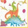Entertaining with Caspari Partysaurus Paper Luncheon Napkins (20 Pack), Multicolor