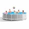 Intex Prism Frame Premium Pool Set, Ages 6+