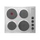 Bompani 4 Burner Built-in Gas Hob BO-253JF/E Silver