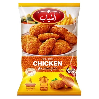 أطياب دجاج مقلي حار - 12 قطعة