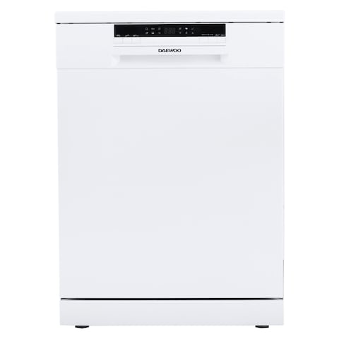 Daewoo Free Standing Dishwasher With 14 Place Settings DDW-Z1411W White