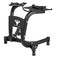 YALLA HomeGym Dumbbell Stand Rack Weight Rack Storage Stand with Wheels Suitable for 24KG/40KG Adjustable Dumbbells