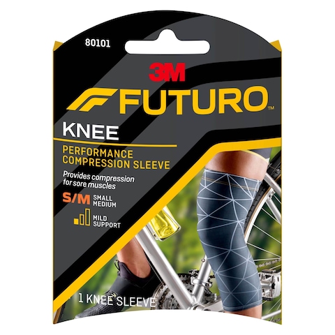 Futuro Performance Compression Knee Sleeve Small / Medium 1 PCS