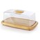 Billi Wooden Serving Tray, Dome with Acrylic Cover, Brown ACA-910