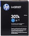 HP Toner Cartridge - 307A, Cyan