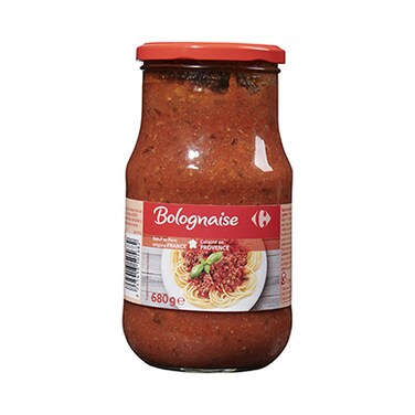 Carrefour Sauce Bolognaise 680GR