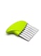 Wtrtr Stainless Steel Potato Wavy Chopper Green/Silver