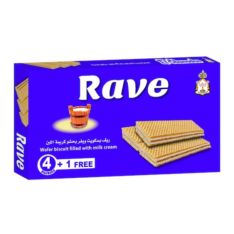 Rave Wafer Milk Cream 4+1