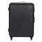 Verona Spinner Texture Suitcase Black 76cm