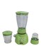 Geepas 3-In-1 Blender 400W With Mills Gsb1514N Green/Clear