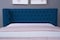 PAN Home Home Furnishings Neptune Headboard Velvet Blue L-160: H-125cm 160x125 Blue